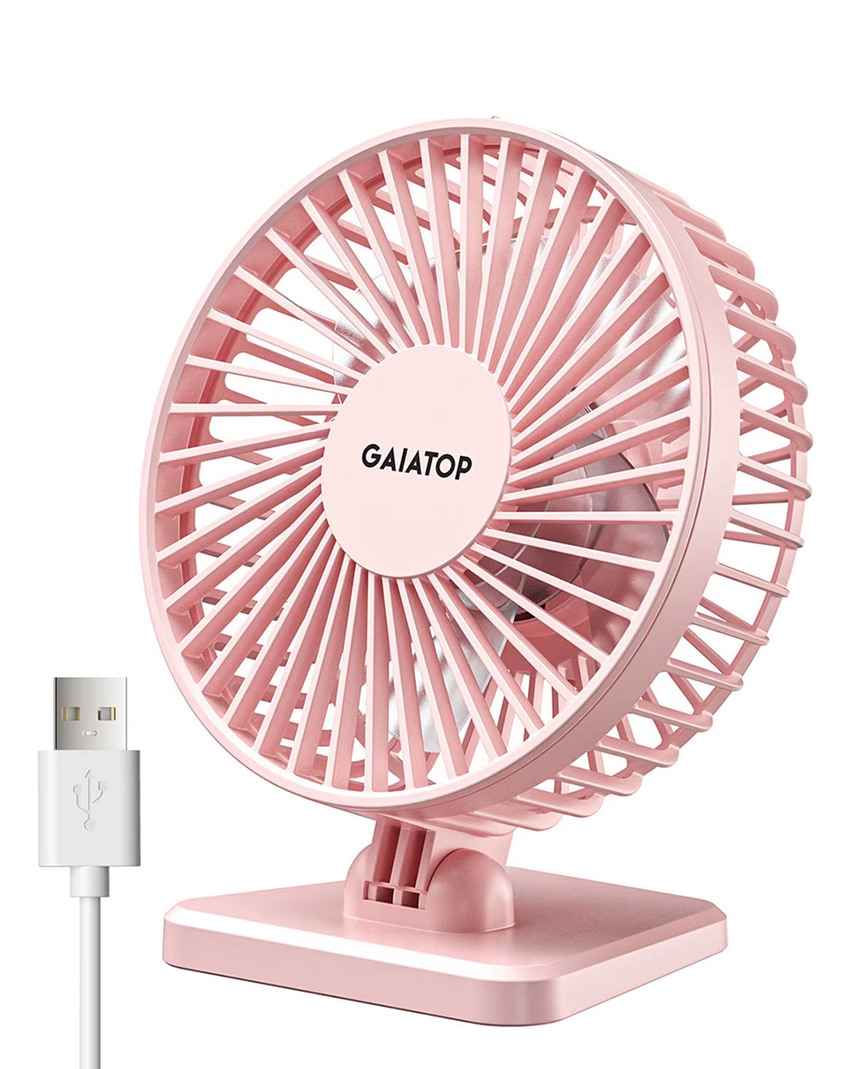 Mini USB Desktop Fan Portable Fan Desktop Office USB Quiet Cooling Fans Three Speed Adjustment Suitable for Home Office